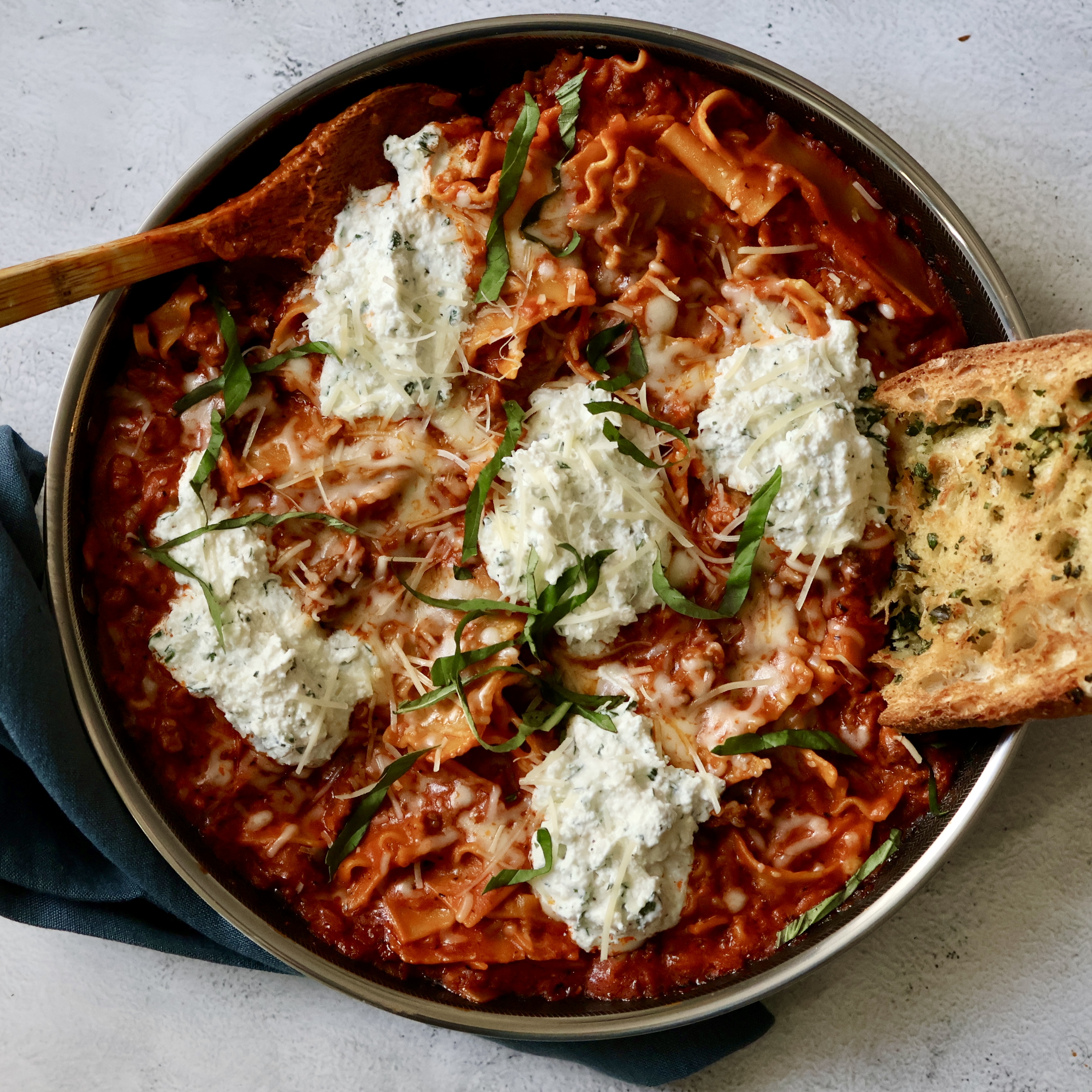 Easy Stovetop Lasagna