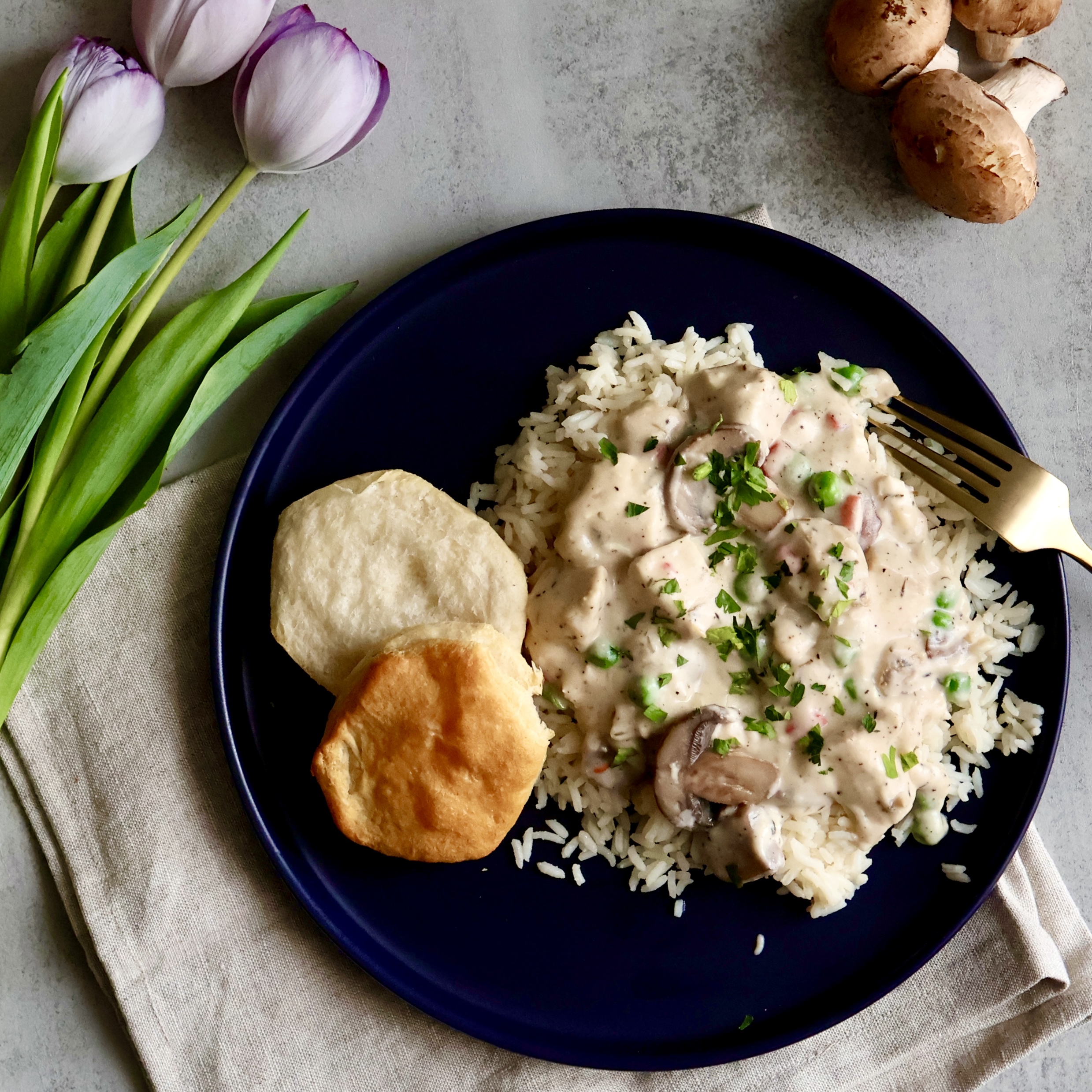 Mom’s Chicken a la King