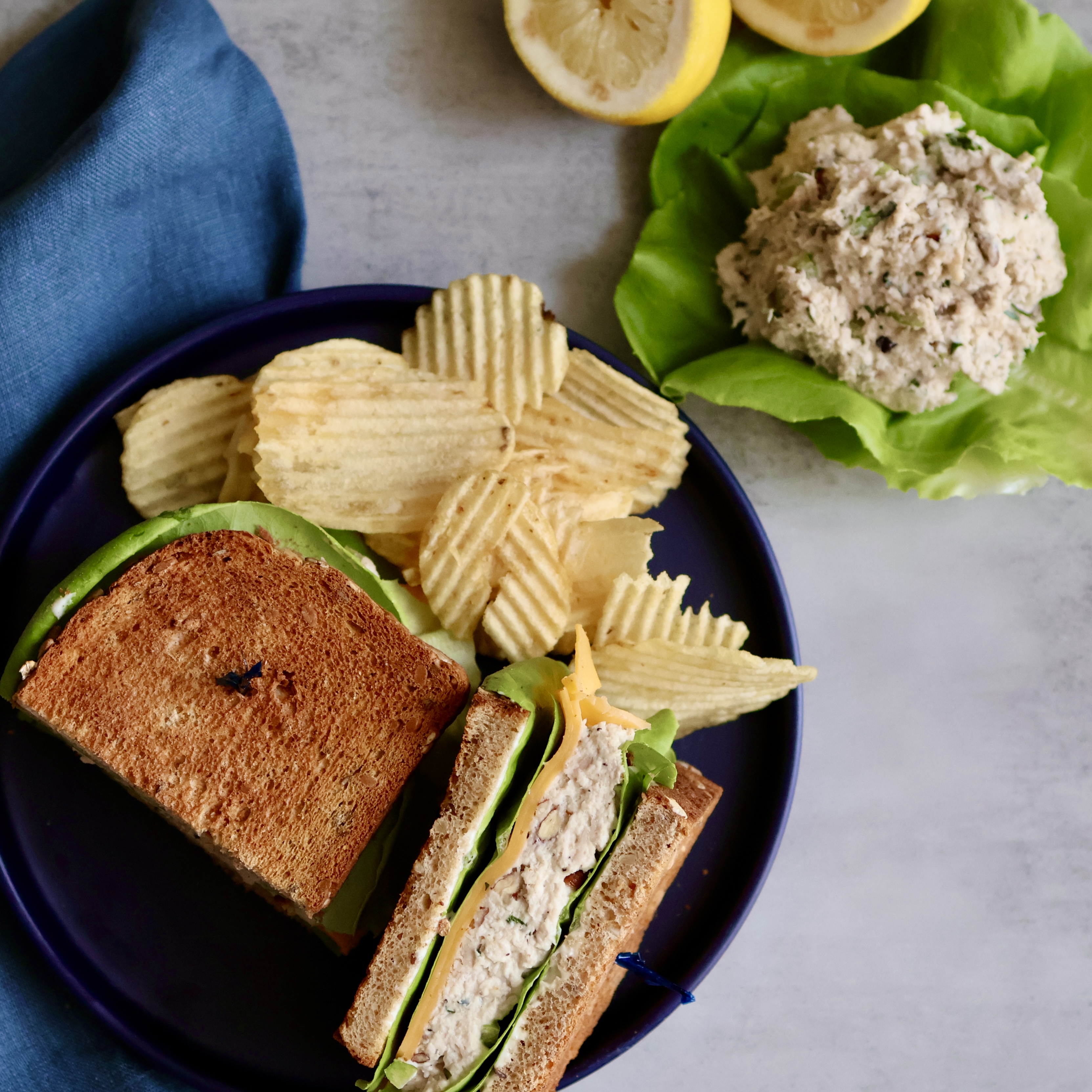 Rotisserie Chicken Salad with Pecans